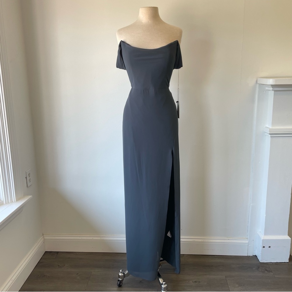 Jenny Yoo Jacqueline | Storm | Luxe Chiffon